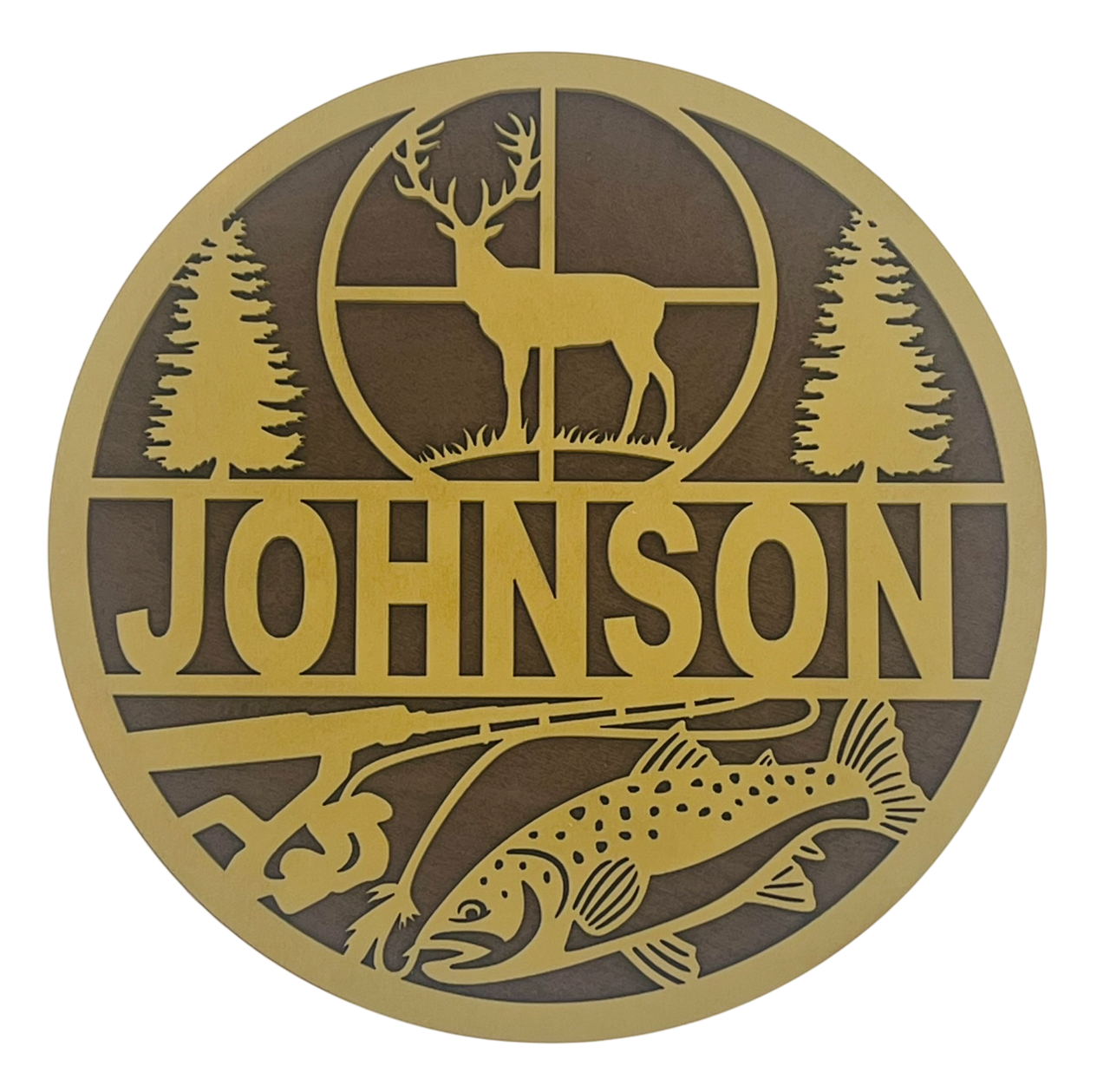 Adventure Awaits: Custom Hunting & Fishing Sign