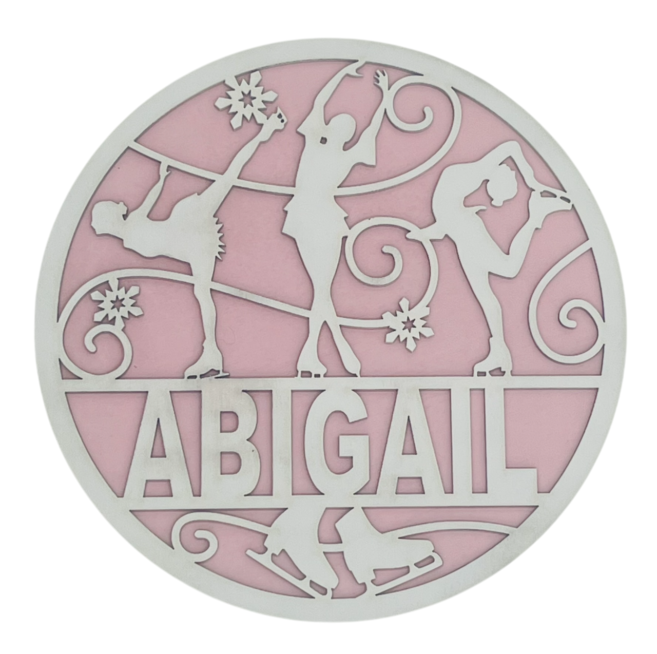 Ice Princess: Custom Personalized Ice Skating Sign