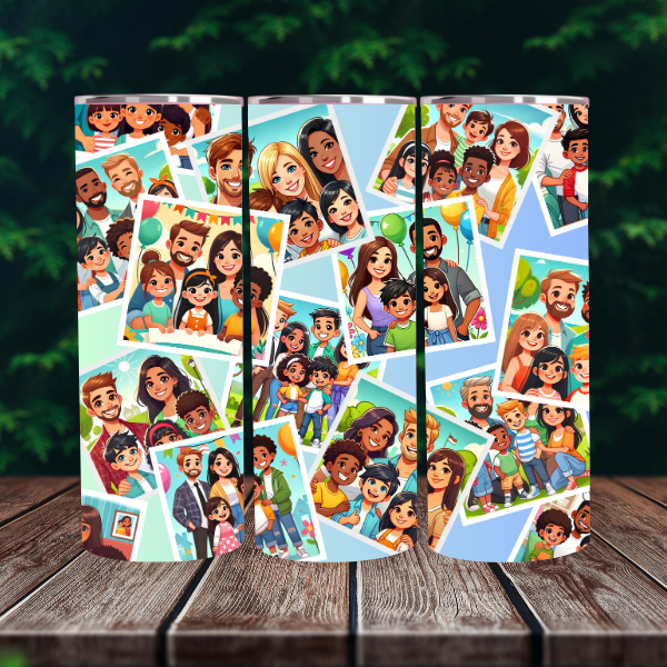 The Everlasting Custom 15 Photo Collage Tumbler